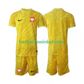Polen Voetbalshirts Doelman Kind Thuis 2024